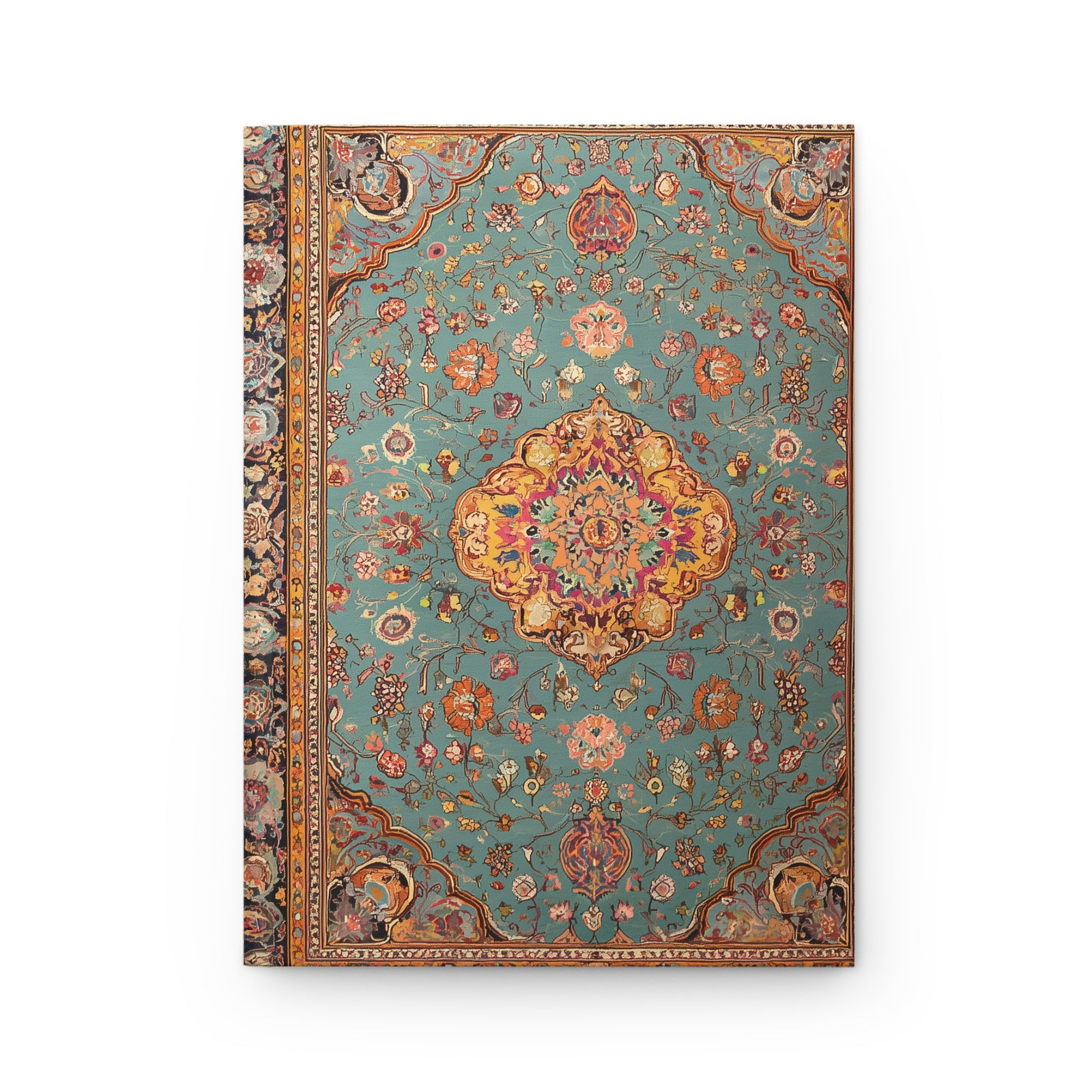 Persian Medallion Journal - Vintage Rug Pattern Hardcover Notebook - SZHeritage