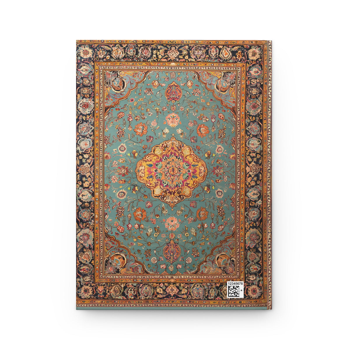 Persian Medallion Journal - Vintage Rug Pattern Hardcover Notebook - SZHeritage