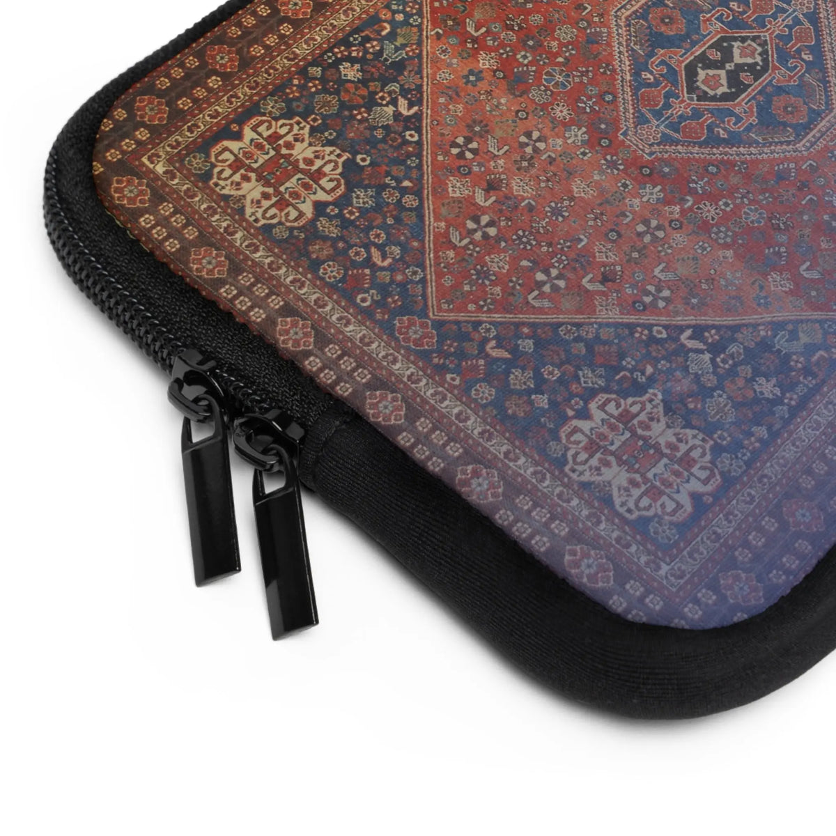 Vintage Persian Rug Laptop Sleeve  – Boho Floral Pattern Protective Case – Heritage Textile Tech Accessory – Medallion Tapestry Bag Printify