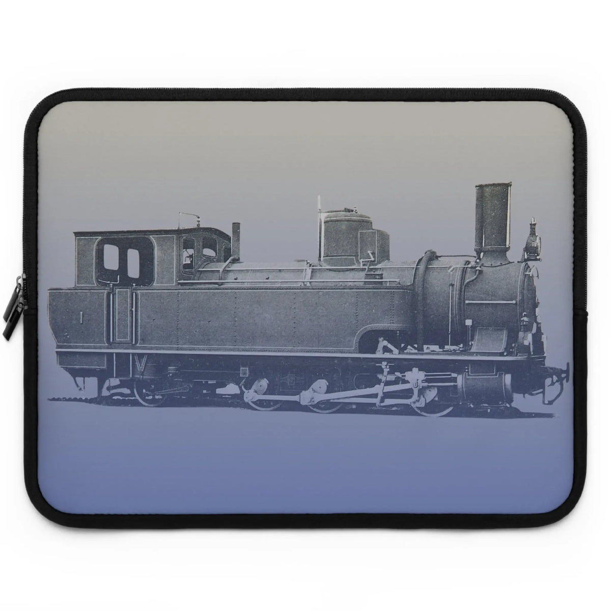 A nostalgic laptop sleeve featuring a classic 80s cassette tape mixtape design with neon accents on a black background, perfect for music lovers and retro aesthetic fans.