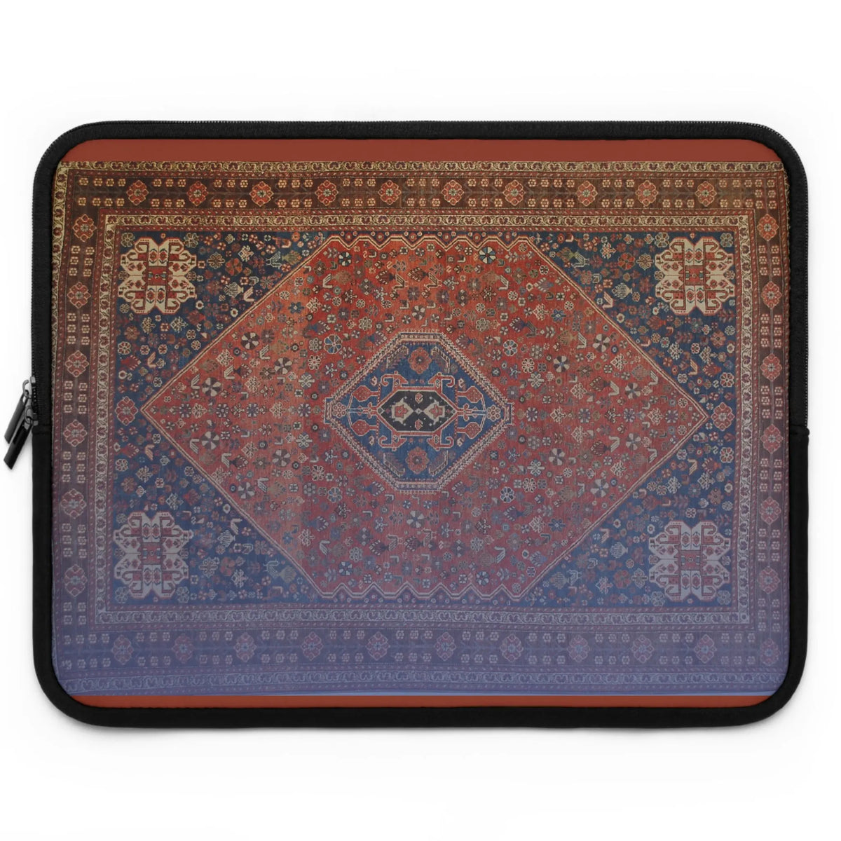  Persian Rug Laptop Sleeve - Boho Heritage Medallion Tech Case - SZHeritage