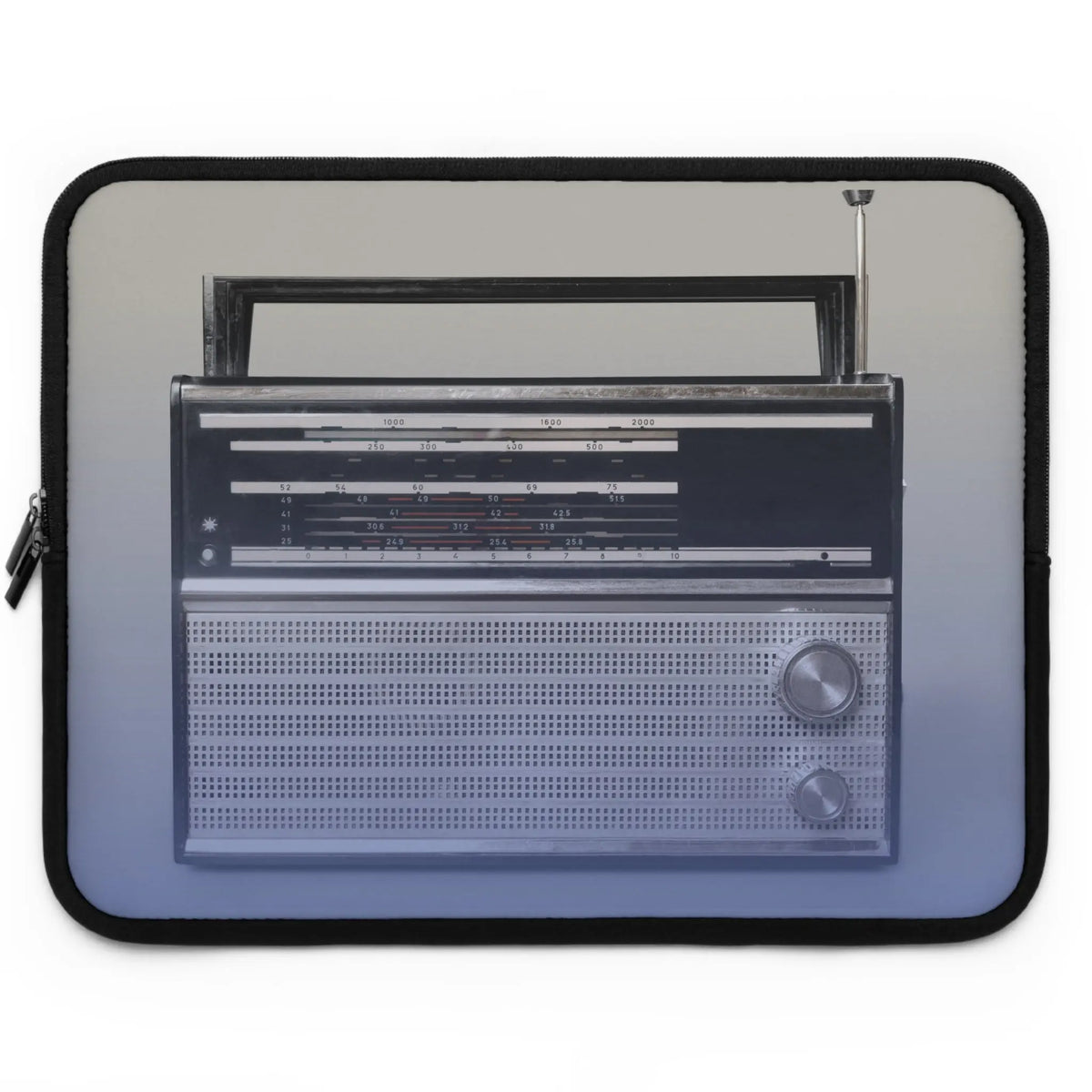 Retro Boombox Laptop Sleeve - Vintage Radio 80s Music Tech Case - SZHeritage